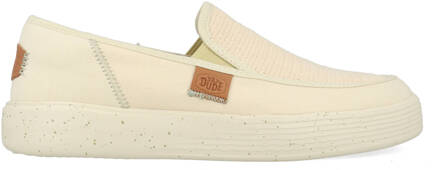 HEYDUDE Sunapee Coastline Slip-On Sneakers Heren crème - 44