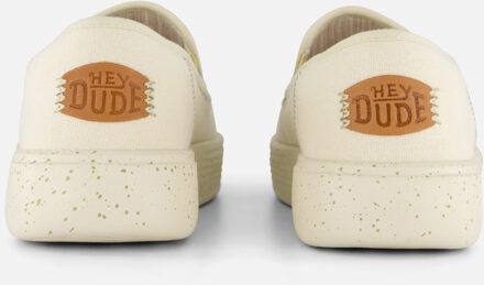 HEYDUDE Sunapee Instappers beige Katoen - 40,41,42,43,44,45,46,48
