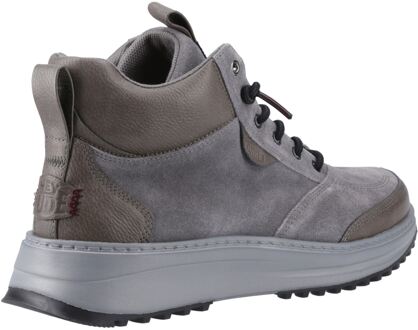 HEYDUDE Tahoe Classic Suede Heren Enkellaarsjes Grijs/Multi - EU 40.5 / UK 7