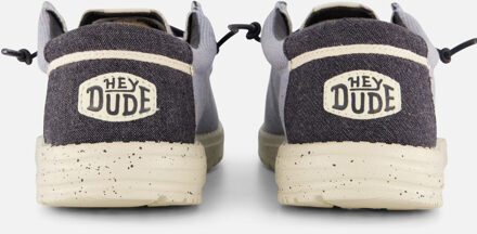 HEYDUDE Wally Coastline Jute Instappers grijs - 41,42,44,45