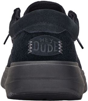 HEYDUDE Wally X Suede Heren Zwart Bootschoenen