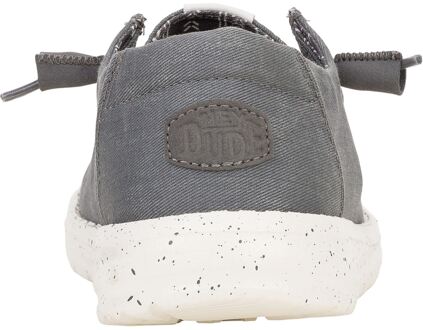 HEYDUDE Wendy Canvas 100% Katoen Damesschoenen Donkergrijs - EU 37 / UK 4