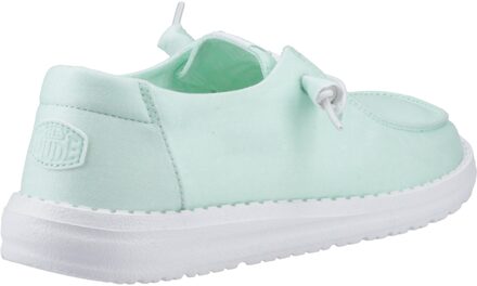 HEYDUDE Wendy Canvas Instappers Dames Shoes Blauw - EU 39/ UK 6