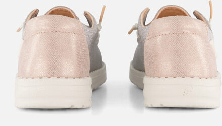 HEYDUDE Wendy Metallic Sparkle Instappers roze - 37