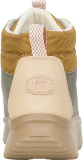 HEYDUDE Wendy Peak Apres PU Coated Canvas Dameslaarzen Olijf - EU 40.5 / UK 7