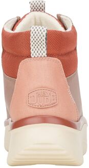 HEYDUDE Wendy Peak Apres PU Gecoate Canvas Vrouwen Woestijn Bruine Laarzen - EU 37 / UK 4