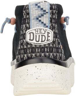 HEYDUDE Wendy Peak Hi Suede Vrouwen Zwart Laarzen - EU 40.5 / UK 7