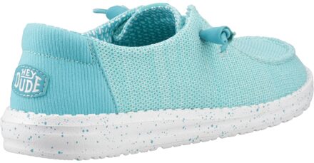 HEYDUDE Wendy Stretch Sox Instapschoenen voor Dames Blauw - EU 37 / UK 4