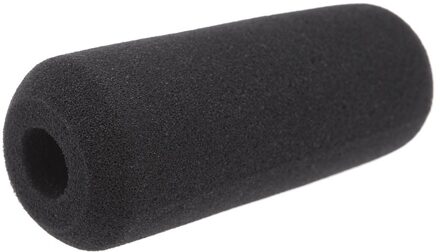 Hfes 12Cm Mic Microfoon Foam Spons Voorruit Cover Voor Microfoon Zwart
