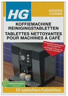 HG Koffiemachine Reinigingstabletten 10st