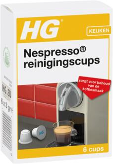 HG Nespresso® Reinigingscups 6st