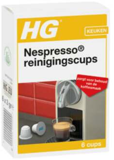 HG Nespresso® Reinigingscups 6st