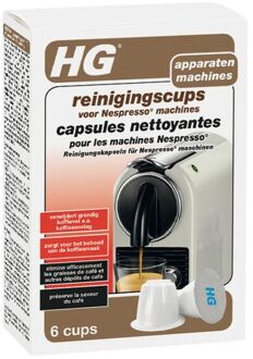 HG Nespresso® Reinigingscups 6st