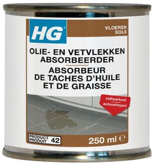 HG Olie- En Vetvlekken Absorbeerder Tegels En Natuursteen N°42 250ml