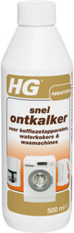 HG snel ontkalker voor koffiezetapparaten, waterkokers & wasmachines