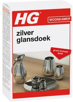 HG Zilver Glansdoek | Dé Zilverpoetsdoek Voor Glanzend Zilverwerk
