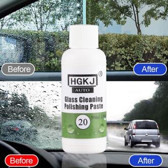 HGKJ-20 50 Ml Auto Glas Reinigen Polijsten Plakken Glas Olie Film Kras Verwijderen Schoonmaken Wassen Auto Accessoires