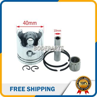 HH-132 40mm Zuiger Ring 10mm Pin Set Kit Assy voor JOG 2-takt 50cc Brommer & Scooter motorfiets zuiger accessoire