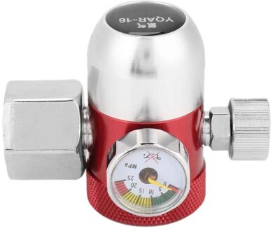 Hho-Draagbare Roestvrij Staal Energiebesparende Argon Gas Manometer Reducer Mini Lichtgewicht Manometer