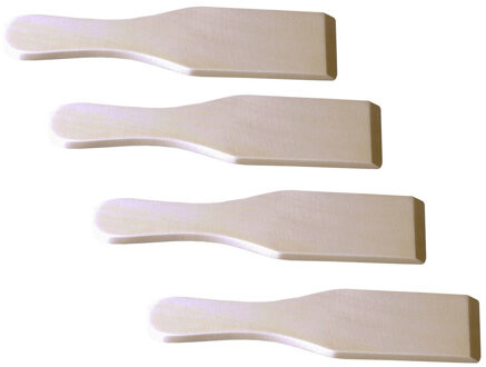 Hi 12x Raclette spatels hout 14 cm