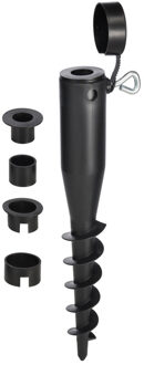 Hi Haring / grondpen voor een parasol van 25,30,35,40 en 45 mm - Vervangt zware parasolvoet