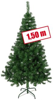 Hi Kerstboom met metalen standaard 150 cm groen