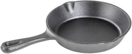 Hi Mini serveerpannetje - gietijzer - steel - alle warmtebronnen - 16 cm