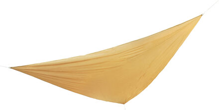 Hi Schaduwdoek/zonnescherm driehoek - waterdicht - geel - 5 x 5 x 5 m