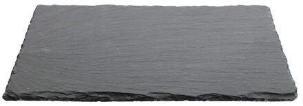 Hi Serveerplank - leisteen - onderzetter - 20 x 30 cm - hapjesplank - kaarsenplateau