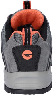 Hi-Tec Auckland Lite Leren Wandelschoenen Voor Dames In Staal/Koraal/Cool Grijs - EU 39/ UK 6