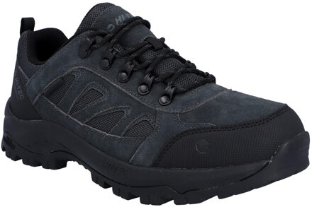 Hi-Tec Bandera Expedition Low Heren Wandelschoenen Van Leer In Antraciet/Zwart - EU 43 / UK 9