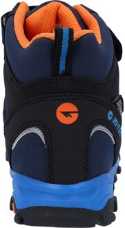 Hi-Tec Blackout Mid Polyester Soft Shell Jongens Marine/Oranje/Meerblauwe Wandelschoenen Navy - EU 36 / UK 3