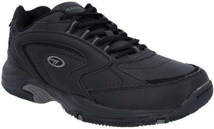 Hi-Tec Blast Lite Wide Polyurethaan Heren Zwarte Sneakers - maat EU 52.5 / UK 16