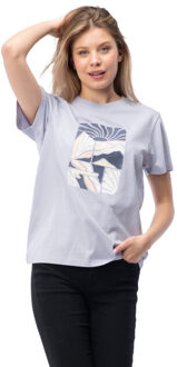 Hi-Tec Dames gladys t-shirt met korte mouwen Paars - XS