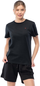 Hi-Tec Dames playo ii t-shirt met korte mouwen Zwart - XXL