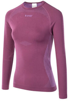 Hi-Tec Dames rair base layer top met lange mouwen - maat L / XL Paars