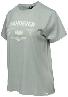 Hi-Tec Dames relia t-shirt Groen - M