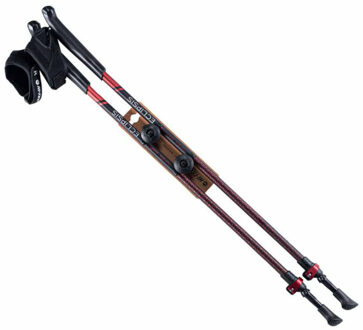 Hi-Tec Eclipsis wandelstokken voor volwassenen Rood - One size