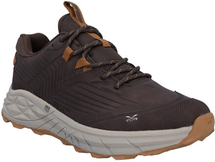 Hi-Tec Fuse Trek Heren Sneakers Van Polyester In Chocoladebruin/Timber Wolf - EU 44.5 / UK 10