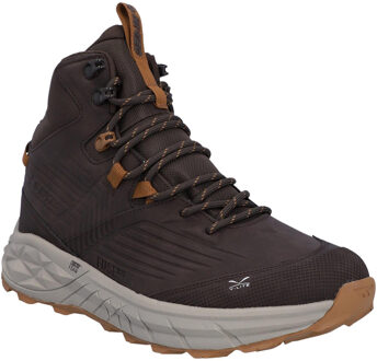 Hi-Tec Fuse Trek Mid Heren Wandelschoenen Van Polyester In Chocoladebruin/Timber Wolf - EU 44.5 / UK 10