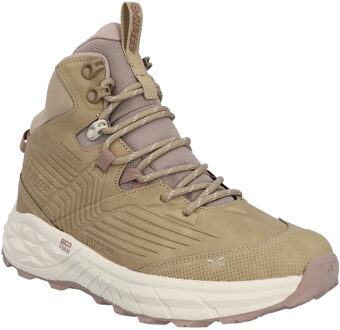 Hi-Tec Fuse Trek Mid Polyester Wandelschoenen Voor Dames In Taupe/Witkap Grijs/Warm Taupe Beige - EU 40.5 / UK 7