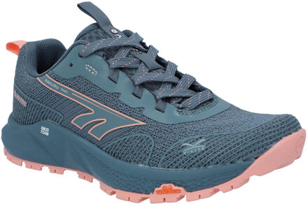 Hi-Tec Geo Nakuru Polyester Dames Wandelschoenen Flintstone/Koraal Navy - EU 37 / UK 4