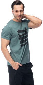 Hi-Tec Heren amezo t-shirt Groen - L