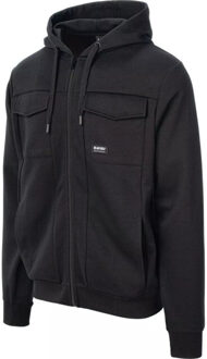 Hi-Tec Heren barin full zip hoodie - maat XXL / XXXL Zwart