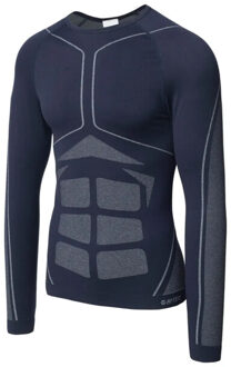 Hi-Tec Heren buraz thermoactive base layer top - maat M / L Blauw