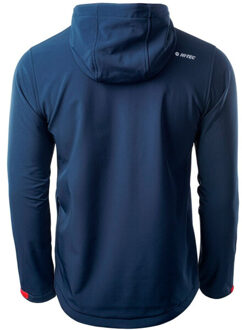 Hi-Tec Heren caen soft shell jas - maat L Rood