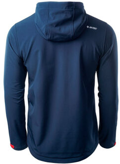 Hi-Tec Heren caen soft shell jas - maat XL Rood