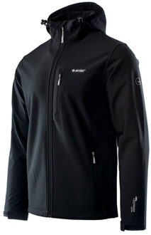 Hi-Tec Heren caen soft shell jas - maat XL Zwart