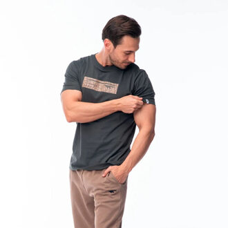 Hi-Tec Heren hamiloni t-shirt - maat M Bruin