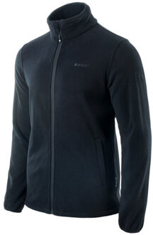 Hi-Tec Heren henis logo fleecejack Zwart - XXL / XXXL